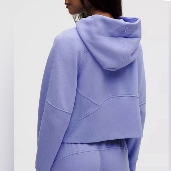 NWT Lululemon Scuba Oversized Half Zip Hoodie Jacket Dusty Lilac Size M/L - Picture 6 of 7